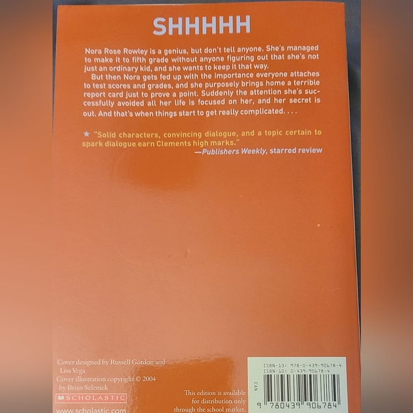 Brand New Never Used book The Report Card  by Andrew Clements - Picture 2 of 2